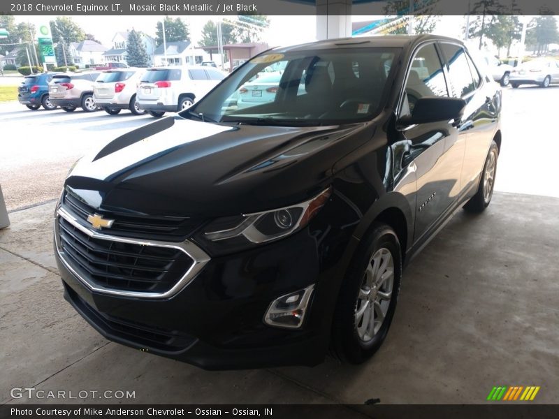 Mosaic Black Metallic / Jet Black 2018 Chevrolet Equinox LT