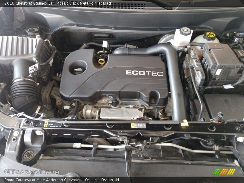 Mosaic Black Metallic / Jet Black 2018 Chevrolet Equinox LT