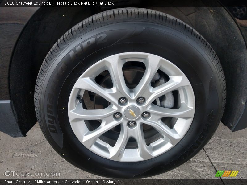 Mosaic Black Metallic / Jet Black 2018 Chevrolet Equinox LT