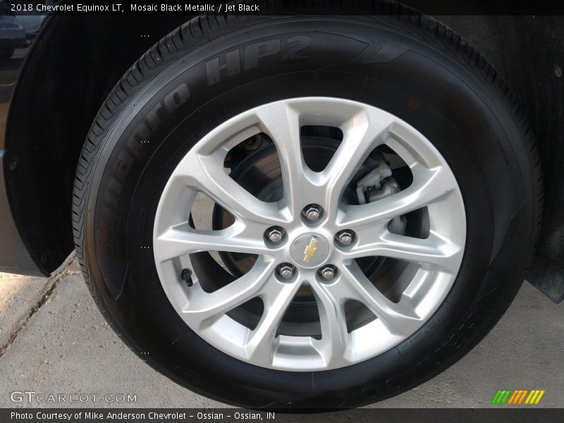 Mosaic Black Metallic / Jet Black 2018 Chevrolet Equinox LT
