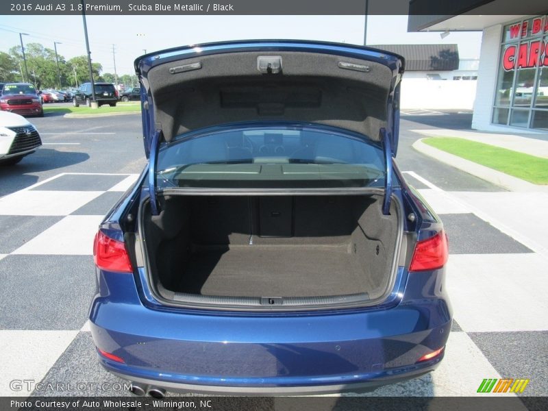Scuba Blue Metallic / Black 2016 Audi A3 1.8 Premium