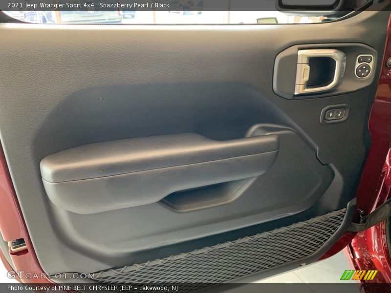 Snazzberry Pearl / Black 2021 Jeep Wrangler Sport 4x4