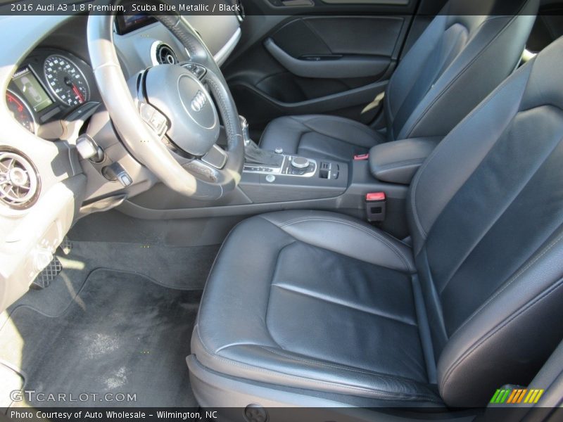 Scuba Blue Metallic / Black 2016 Audi A3 1.8 Premium