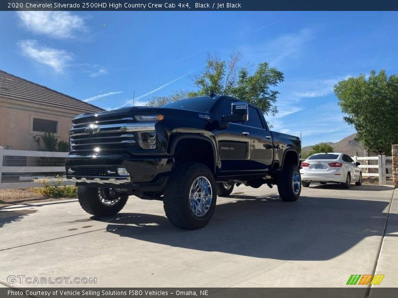 Black / Jet Black 2020 Chevrolet Silverado 2500HD High Country Crew Cab 4x4