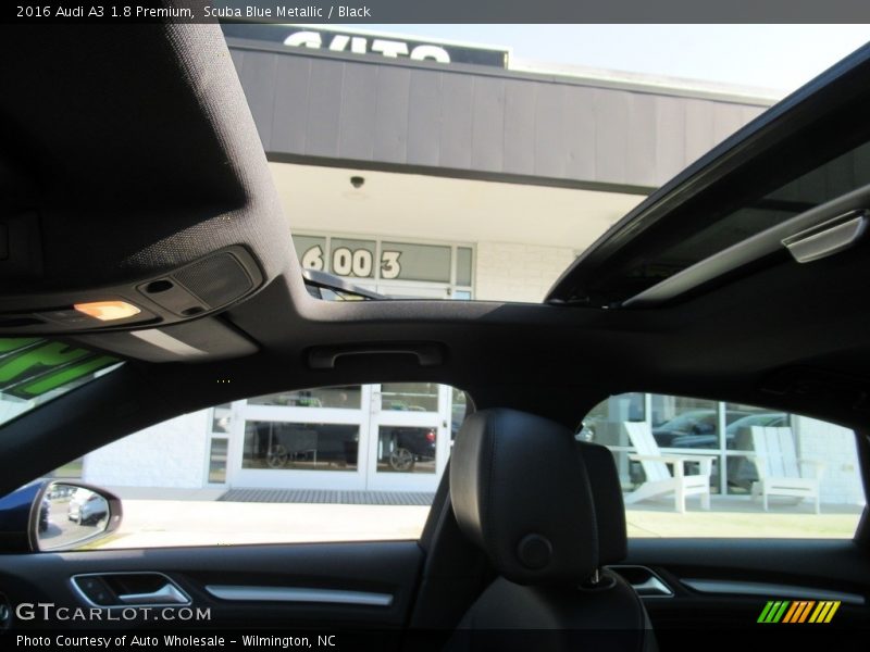 Scuba Blue Metallic / Black 2016 Audi A3 1.8 Premium