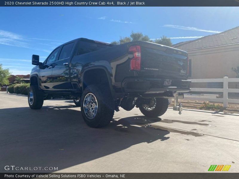 Black / Jet Black 2020 Chevrolet Silverado 2500HD High Country Crew Cab 4x4