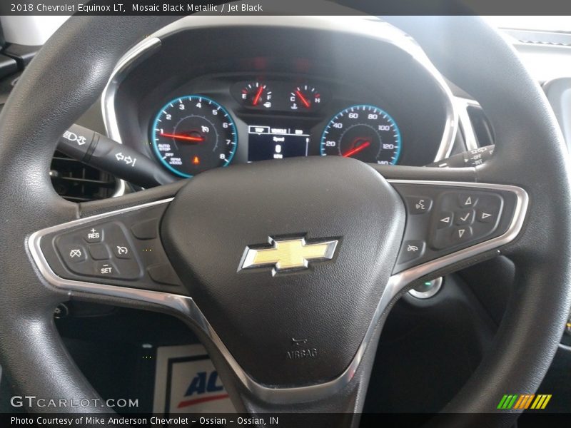 Mosaic Black Metallic / Jet Black 2018 Chevrolet Equinox LT