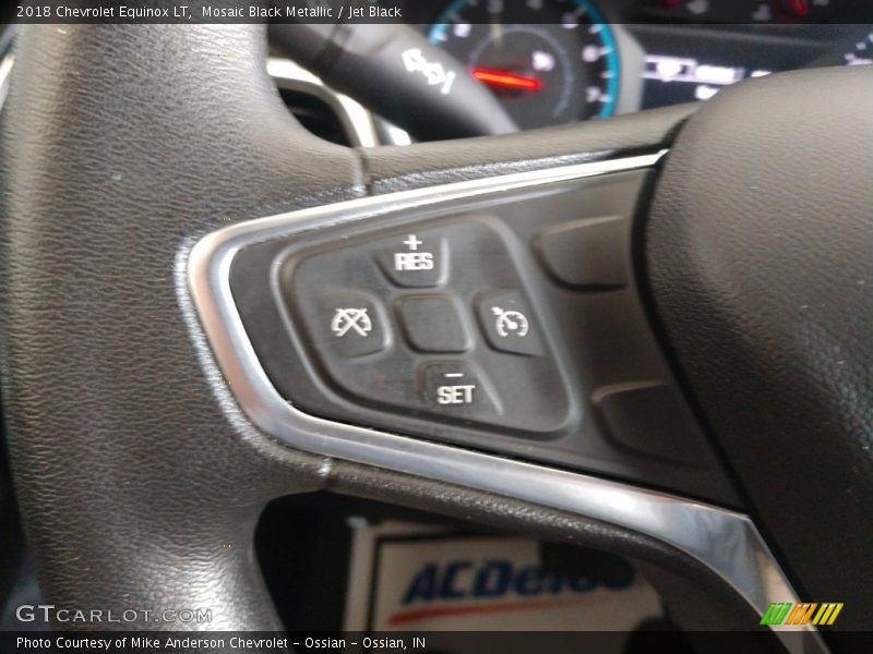 Mosaic Black Metallic / Jet Black 2018 Chevrolet Equinox LT
