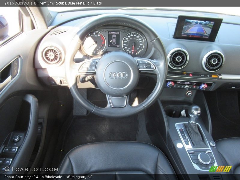 Scuba Blue Metallic / Black 2016 Audi A3 1.8 Premium