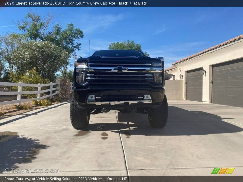Black / Jet Black 2020 Chevrolet Silverado 2500HD High Country Crew Cab 4x4