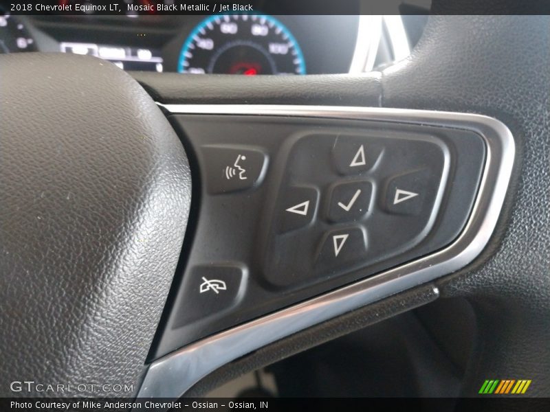 Mosaic Black Metallic / Jet Black 2018 Chevrolet Equinox LT