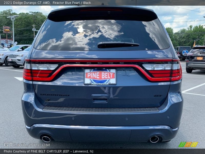 Reactor Blue Pearl / Black 2021 Dodge Durango GT AWD