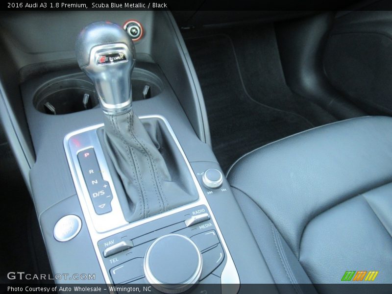 Scuba Blue Metallic / Black 2016 Audi A3 1.8 Premium