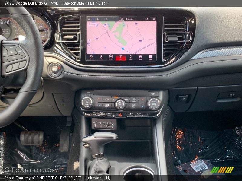 Reactor Blue Pearl / Black 2021 Dodge Durango GT AWD