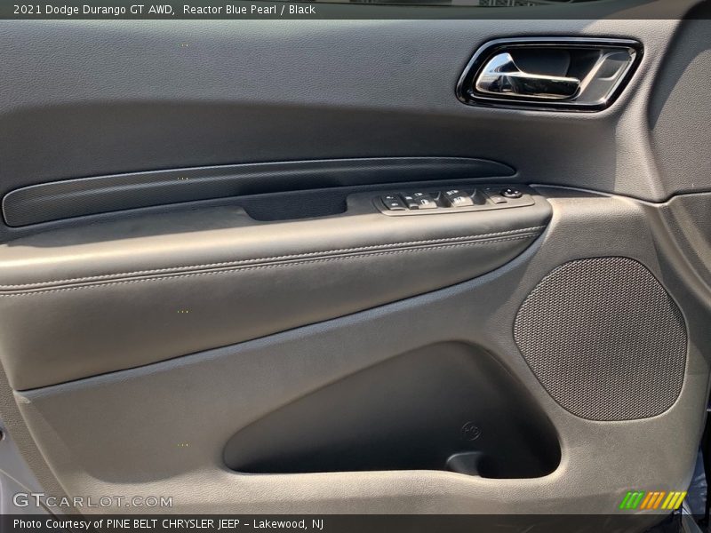 Reactor Blue Pearl / Black 2021 Dodge Durango GT AWD
