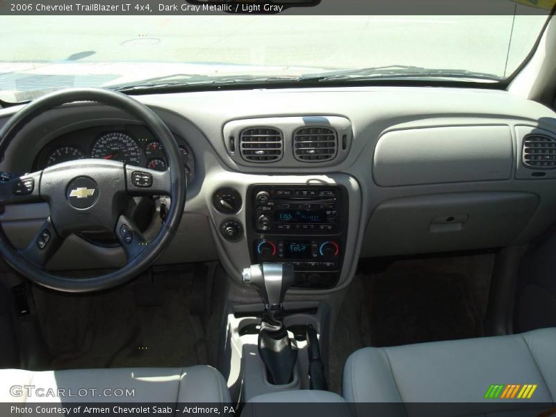 Dark Gray Metallic / Light Gray 2006 Chevrolet TrailBlazer LT 4x4