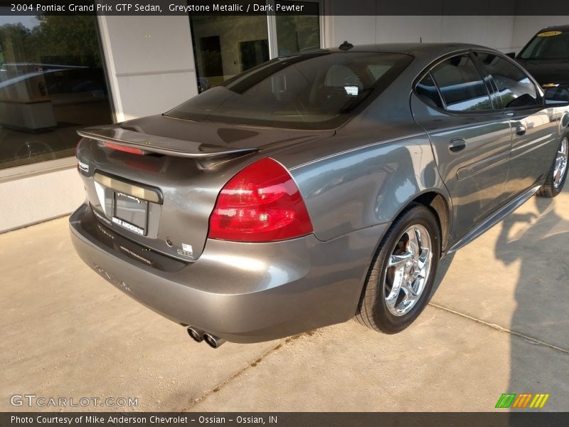 Greystone Metallic / Dark Pewter 2004 Pontiac Grand Prix GTP Sedan