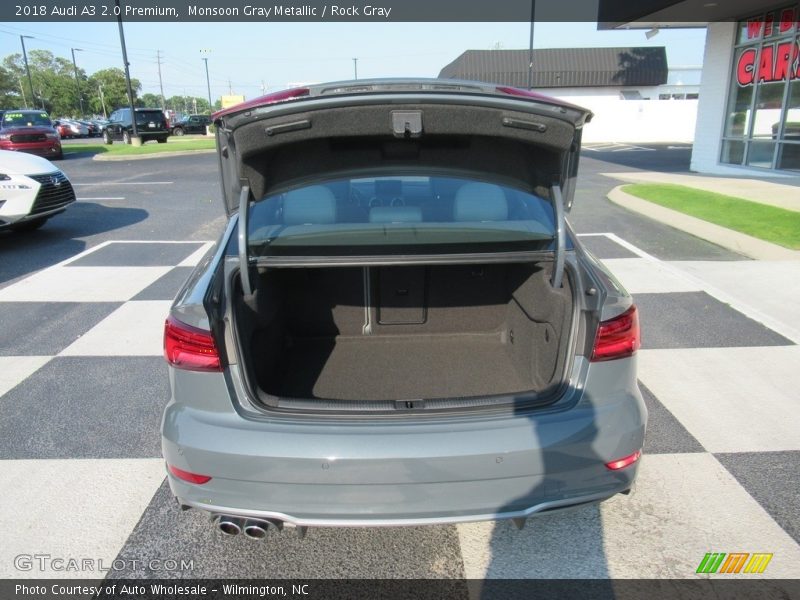 Monsoon Gray Metallic / Rock Gray 2018 Audi A3 2.0 Premium