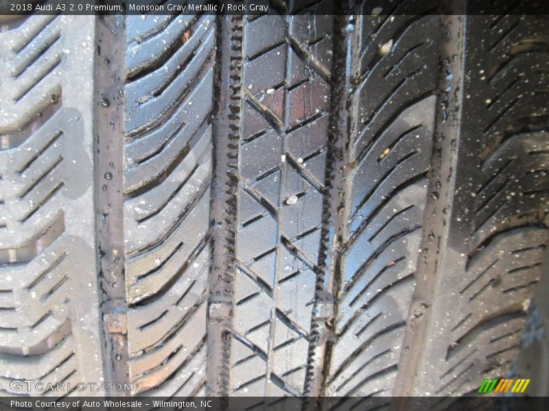 Monsoon Gray Metallic / Rock Gray 2018 Audi A3 2.0 Premium