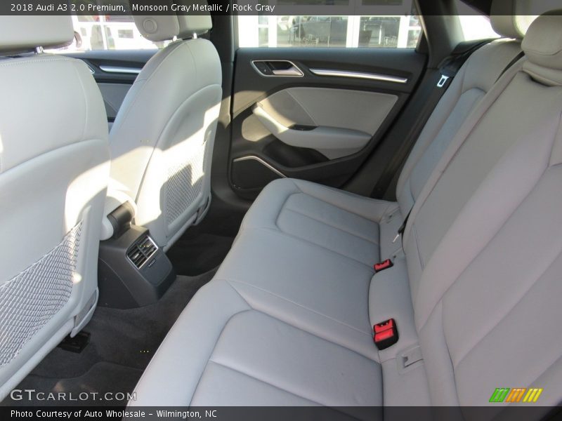 Monsoon Gray Metallic / Rock Gray 2018 Audi A3 2.0 Premium