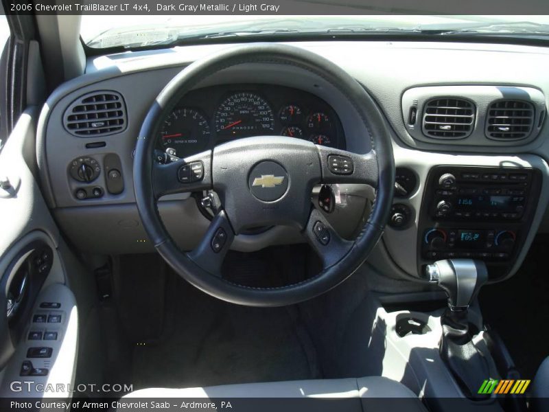 Dark Gray Metallic / Light Gray 2006 Chevrolet TrailBlazer LT 4x4