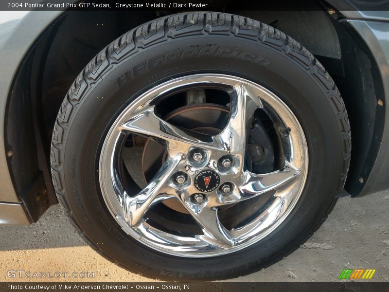 Greystone Metallic / Dark Pewter 2004 Pontiac Grand Prix GTP Sedan