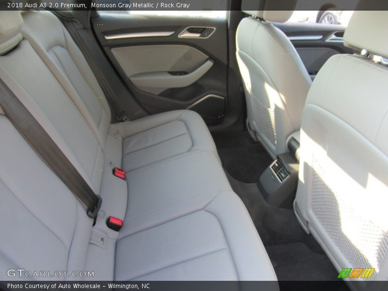 Monsoon Gray Metallic / Rock Gray 2018 Audi A3 2.0 Premium