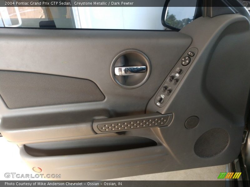 Greystone Metallic / Dark Pewter 2004 Pontiac Grand Prix GTP Sedan