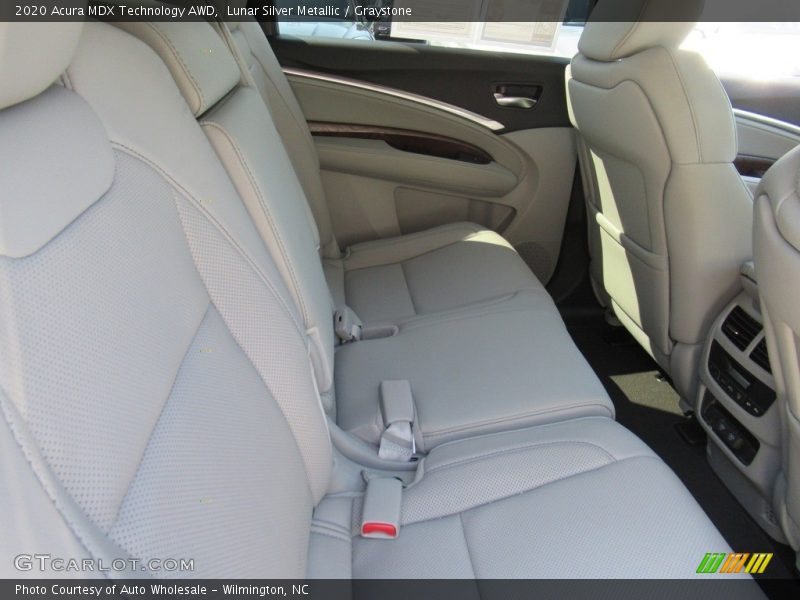Lunar Silver Metallic / Graystone 2020 Acura MDX Technology AWD
