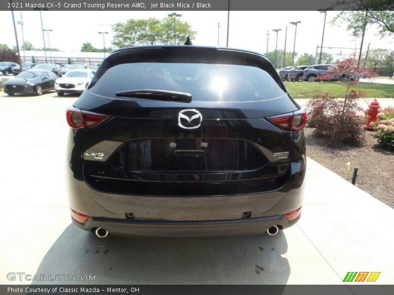 Jet Black Mica / Black 2021 Mazda CX-5 Grand Touring Reserve AWD