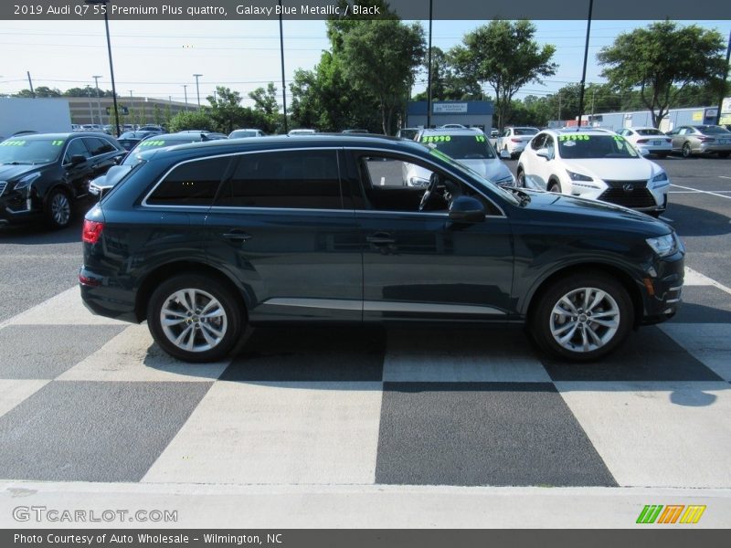Galaxy Blue Metallic / Black 2019 Audi Q7 55 Premium Plus quattro