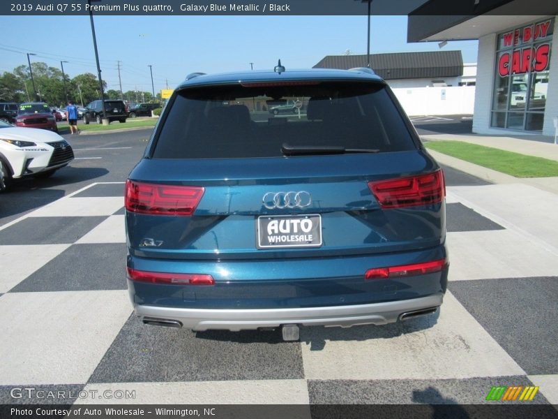 Galaxy Blue Metallic / Black 2019 Audi Q7 55 Premium Plus quattro