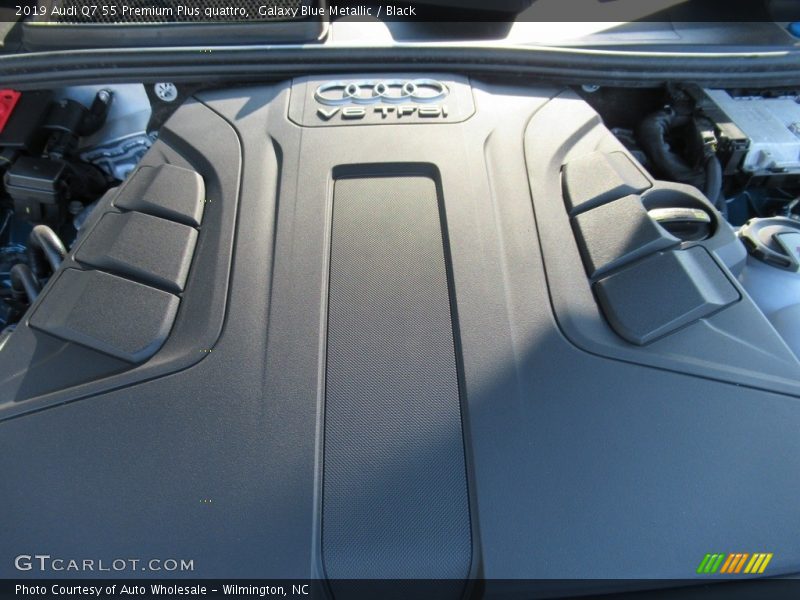 Galaxy Blue Metallic / Black 2019 Audi Q7 55 Premium Plus quattro