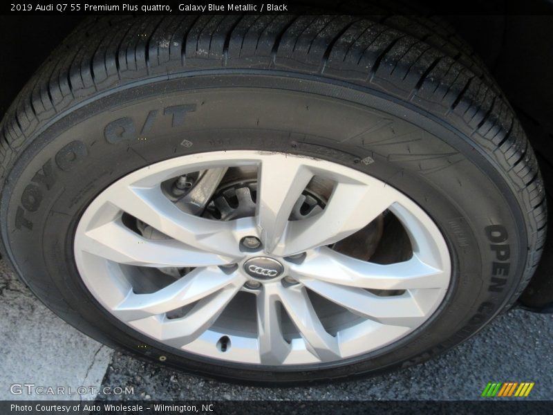 Galaxy Blue Metallic / Black 2019 Audi Q7 55 Premium Plus quattro