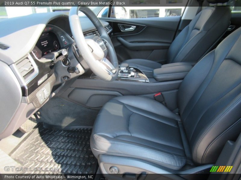 Galaxy Blue Metallic / Black 2019 Audi Q7 55 Premium Plus quattro