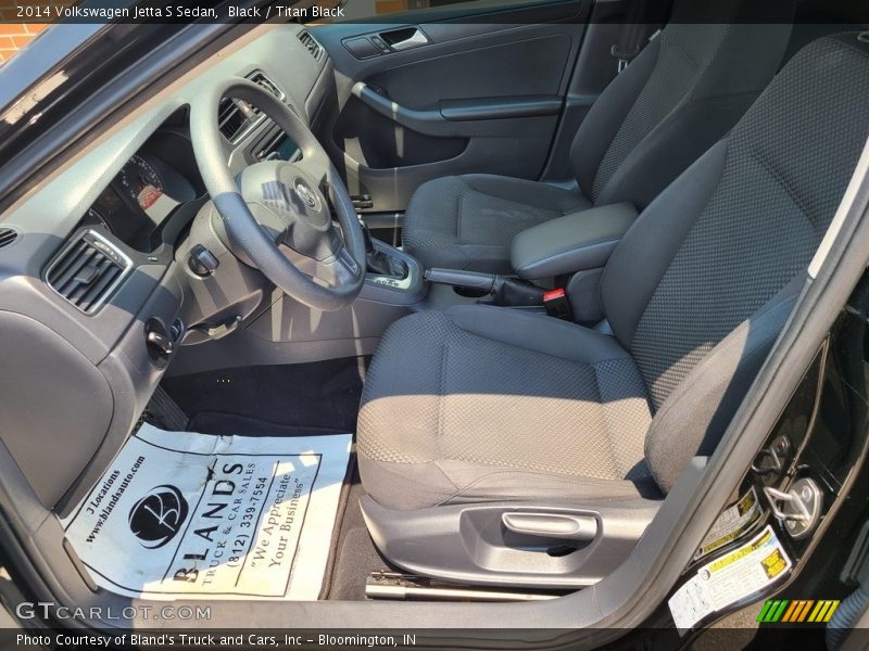 Black / Titan Black 2014 Volkswagen Jetta S Sedan