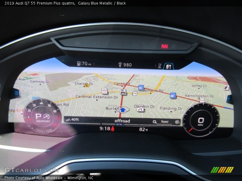 Galaxy Blue Metallic / Black 2019 Audi Q7 55 Premium Plus quattro