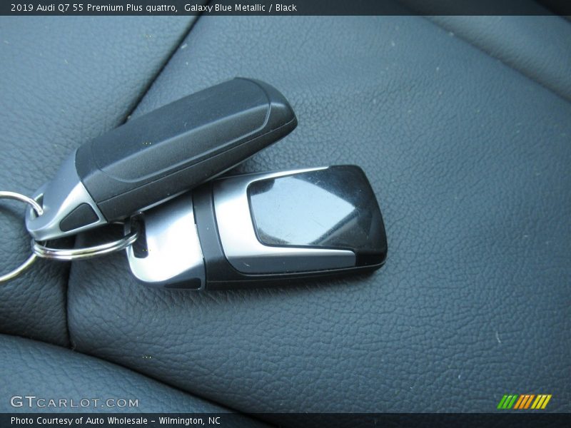 Galaxy Blue Metallic / Black 2019 Audi Q7 55 Premium Plus quattro