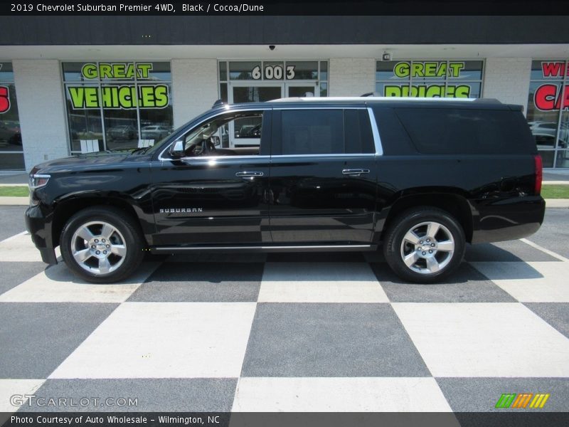 Black / Cocoa/Dune 2019 Chevrolet Suburban Premier 4WD