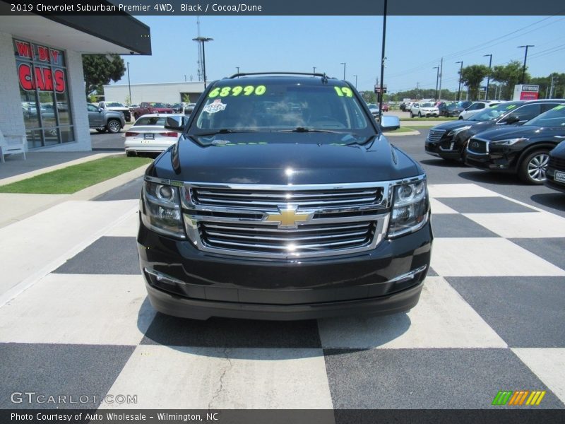 Black / Cocoa/Dune 2019 Chevrolet Suburban Premier 4WD