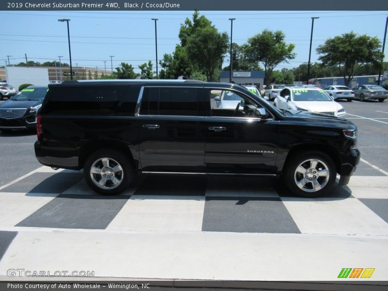 Black / Cocoa/Dune 2019 Chevrolet Suburban Premier 4WD