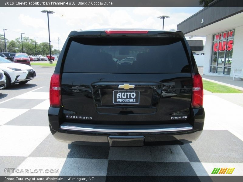 Black / Cocoa/Dune 2019 Chevrolet Suburban Premier 4WD