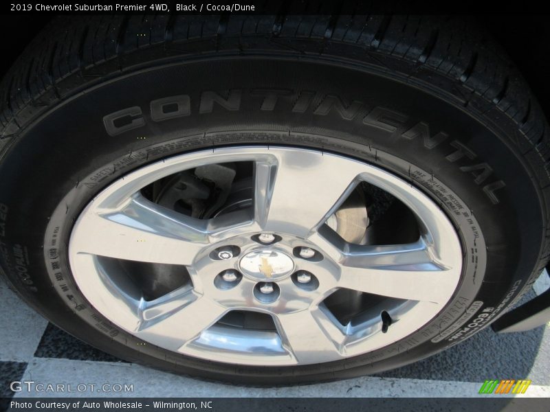 Black / Cocoa/Dune 2019 Chevrolet Suburban Premier 4WD