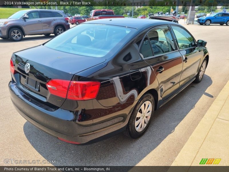 Black / Titan Black 2014 Volkswagen Jetta S Sedan