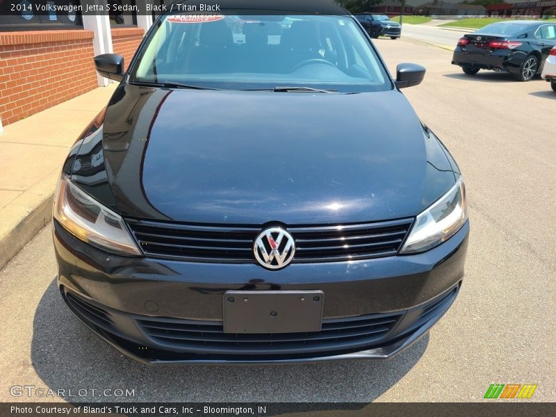 Black / Titan Black 2014 Volkswagen Jetta S Sedan