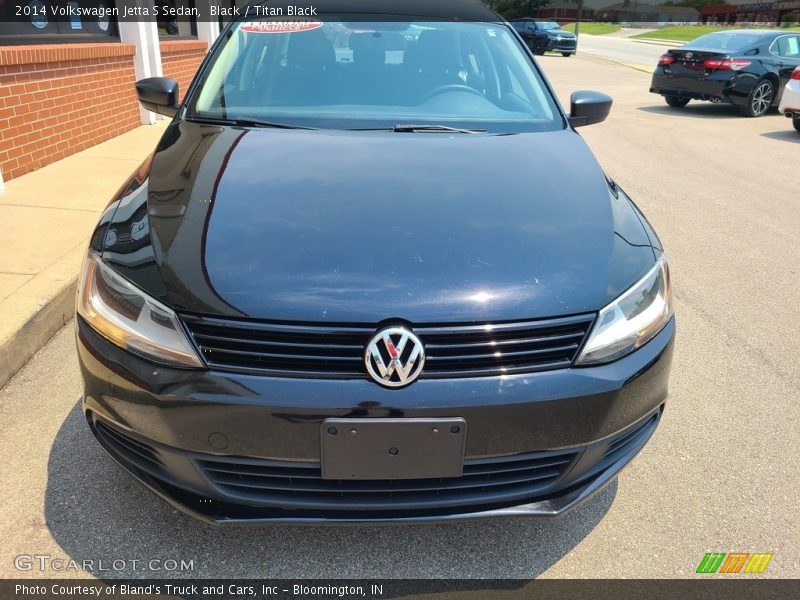 Black / Titan Black 2014 Volkswagen Jetta S Sedan