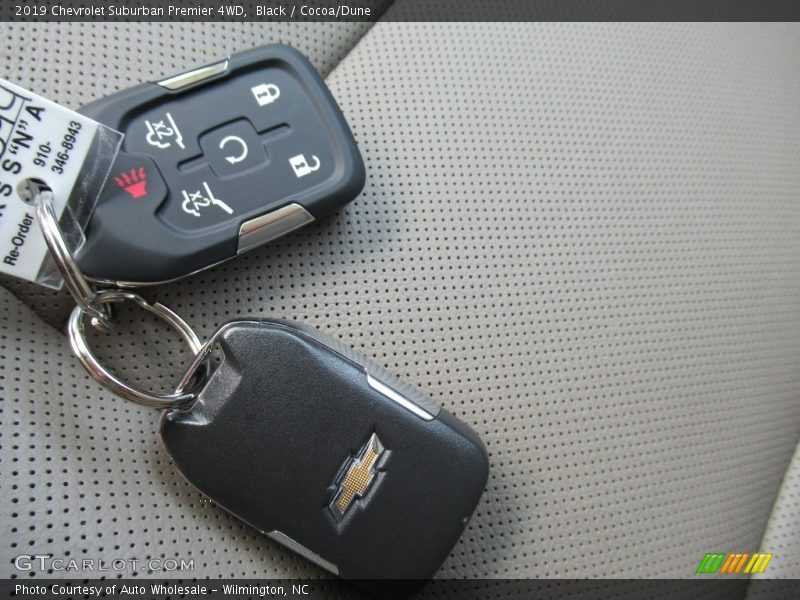 Black / Cocoa/Dune 2019 Chevrolet Suburban Premier 4WD