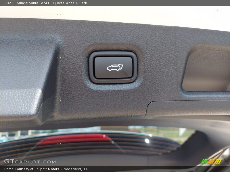 Quartz White / Black 2022 Hyundai Santa Fe SEL