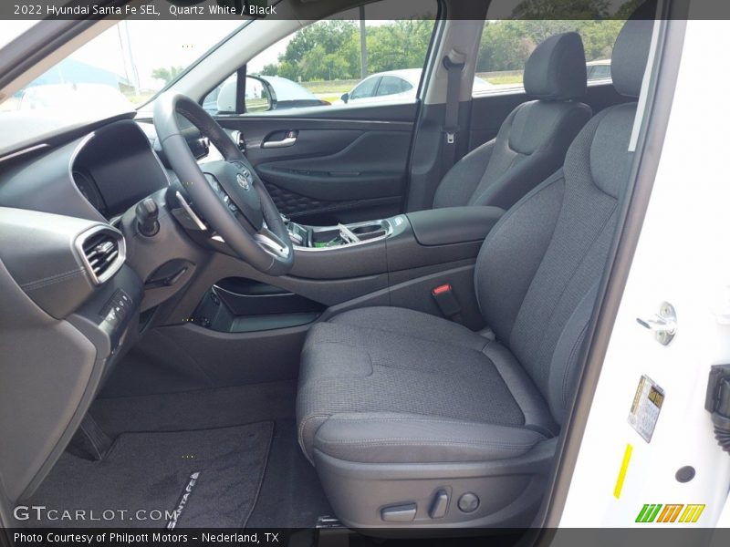 Front Seat of 2022 Santa Fe SEL