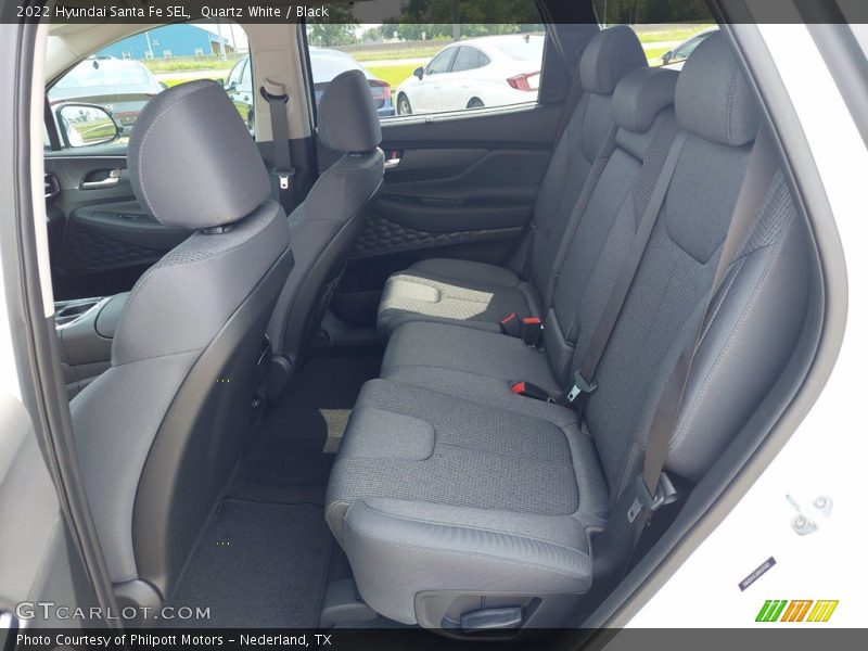 Rear Seat of 2022 Santa Fe SEL